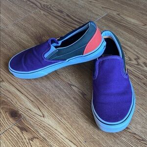Purple Tri Color Vans